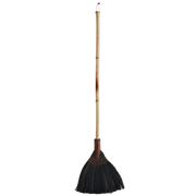 Madam Stoltz kost i sjøgress – håndlaget kost 130 cm med bambusskaft