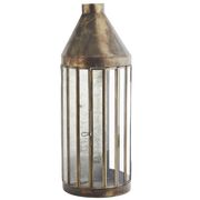 Vegghengt lanterne i rustikk messing fra Madam Stoltz