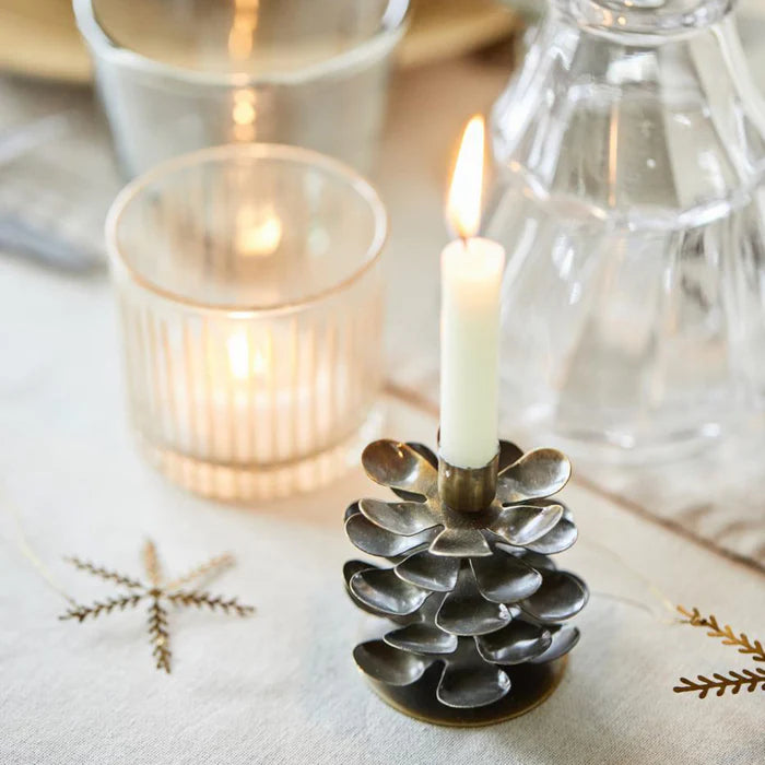 Lysestake Kongle, Metall - 6 cm