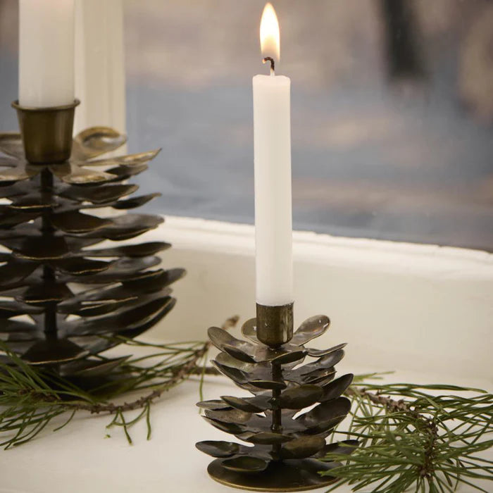 Lysestake Kongle, Metall - 6 cm