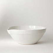 Majken bakeskål hvit fra Olsson &amp; Jensen – stor steingodsskål