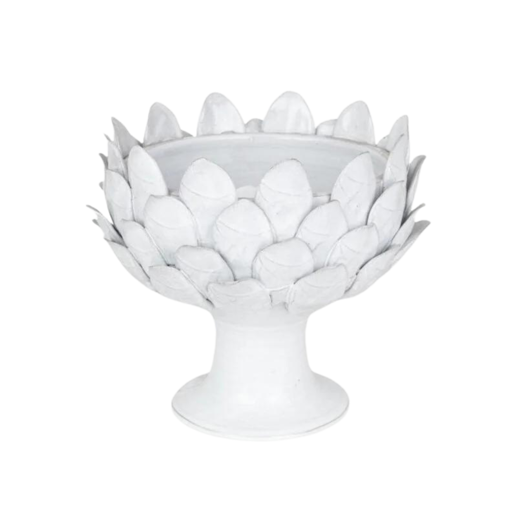 Olsson &amp; Jensen Marielle keramikk skål hvit med bladformet design