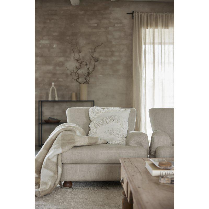 Stella offwhite dekorpute, 45x45 cm