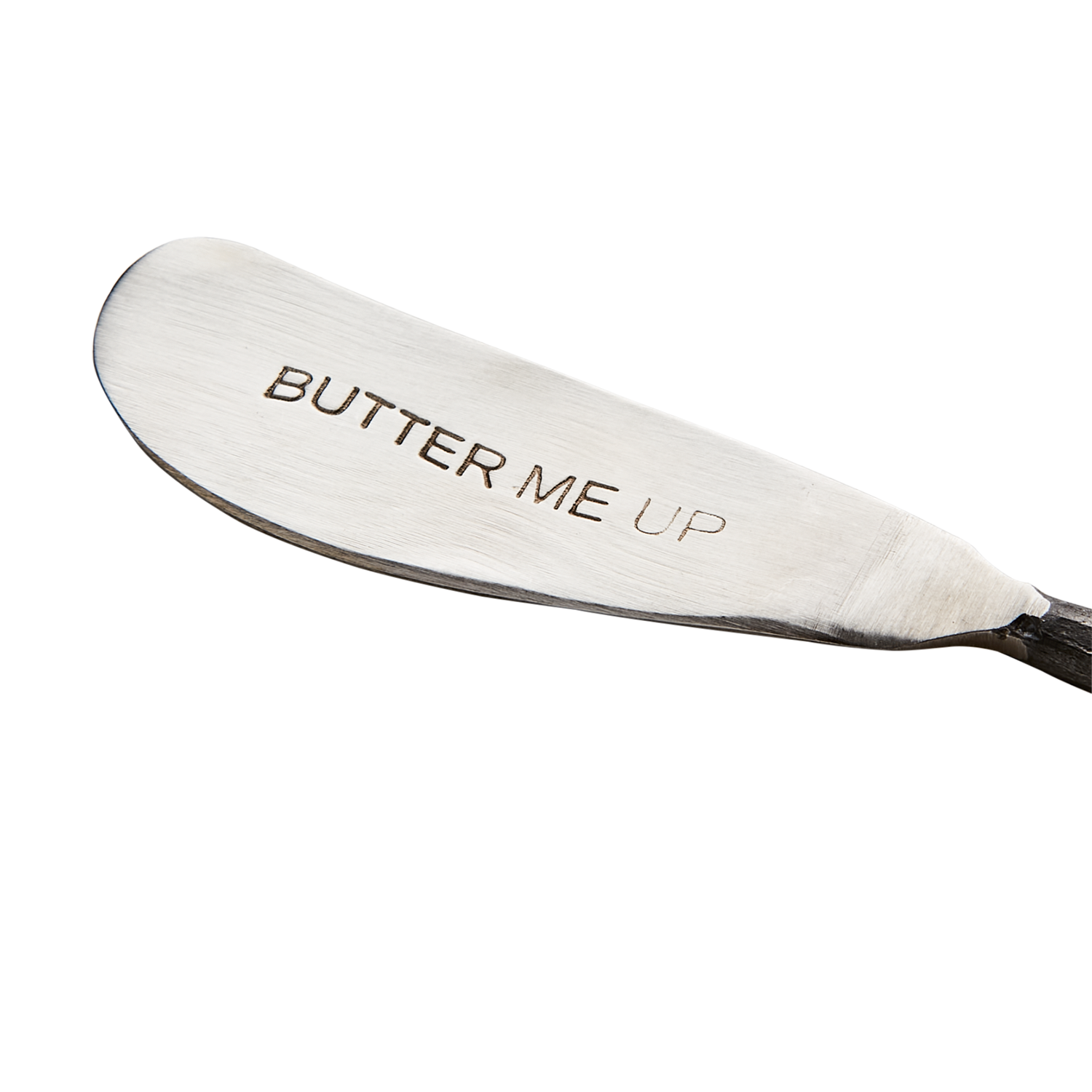 Odin smørkniver med tekst