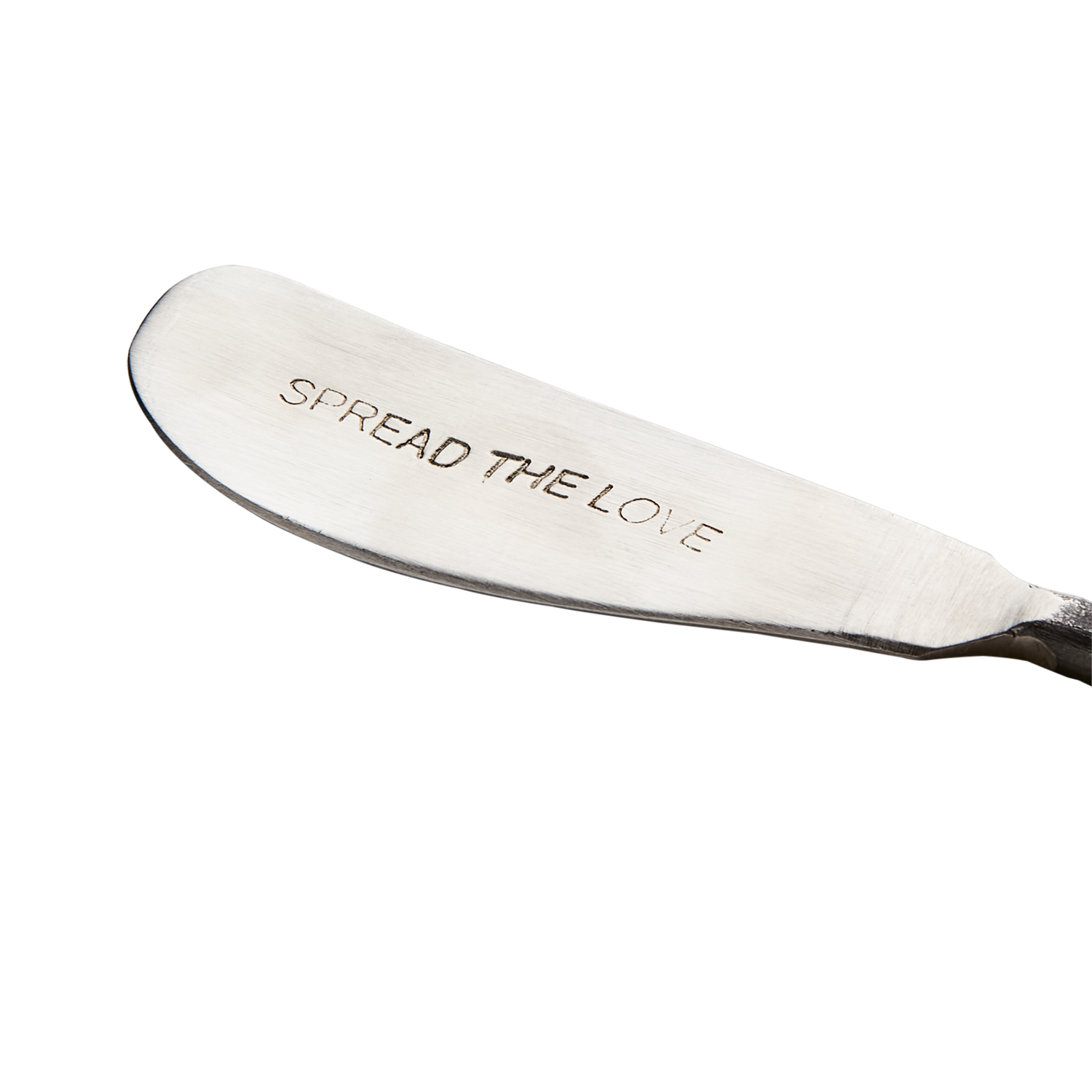 Odin smørkniver med tekst