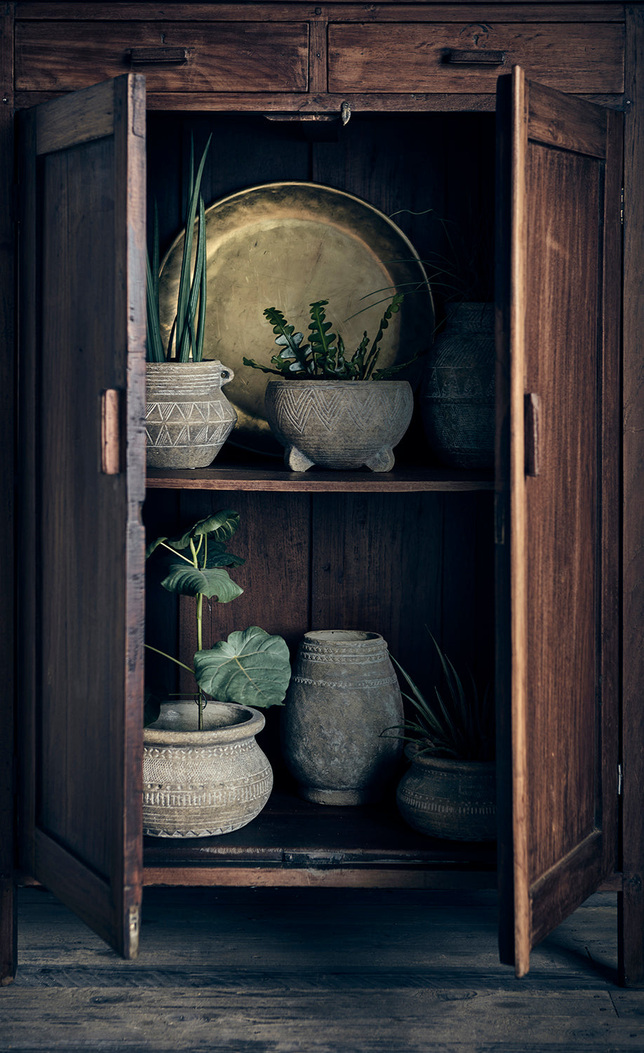 Terrakottakrukke Camille Beige – rustikk dekor med patina