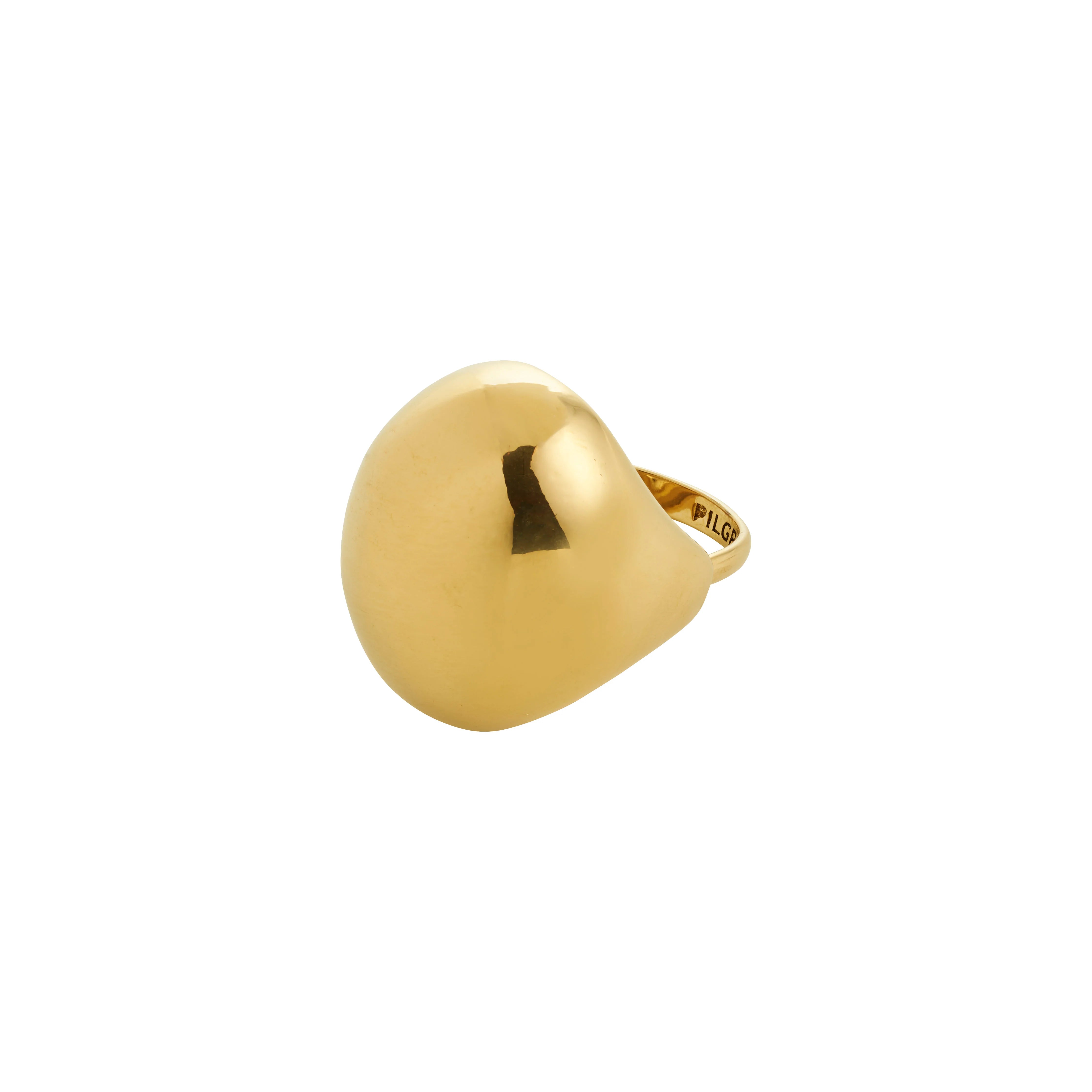 Pilgrim JAMESON ring gullbelagt med polert finish