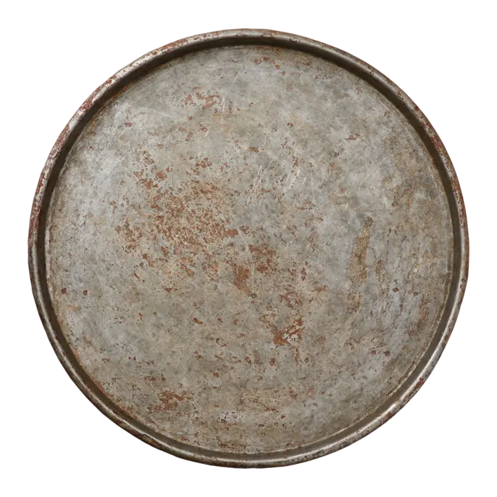 Rustikt dekorbrett i jern fra Affari of Sweden – vintage overflate med patina.