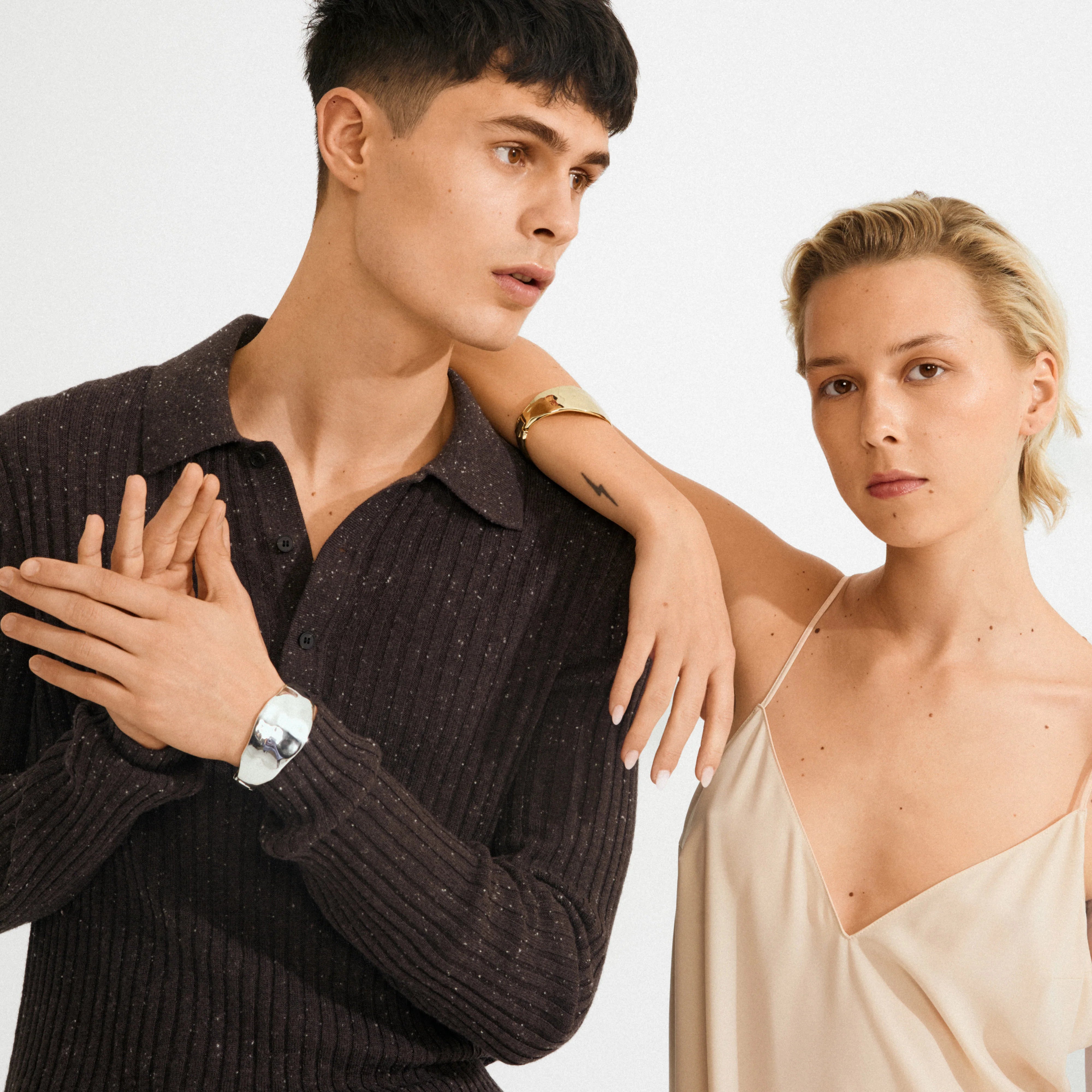 SPARKLE Armbånd Sølvbelagt