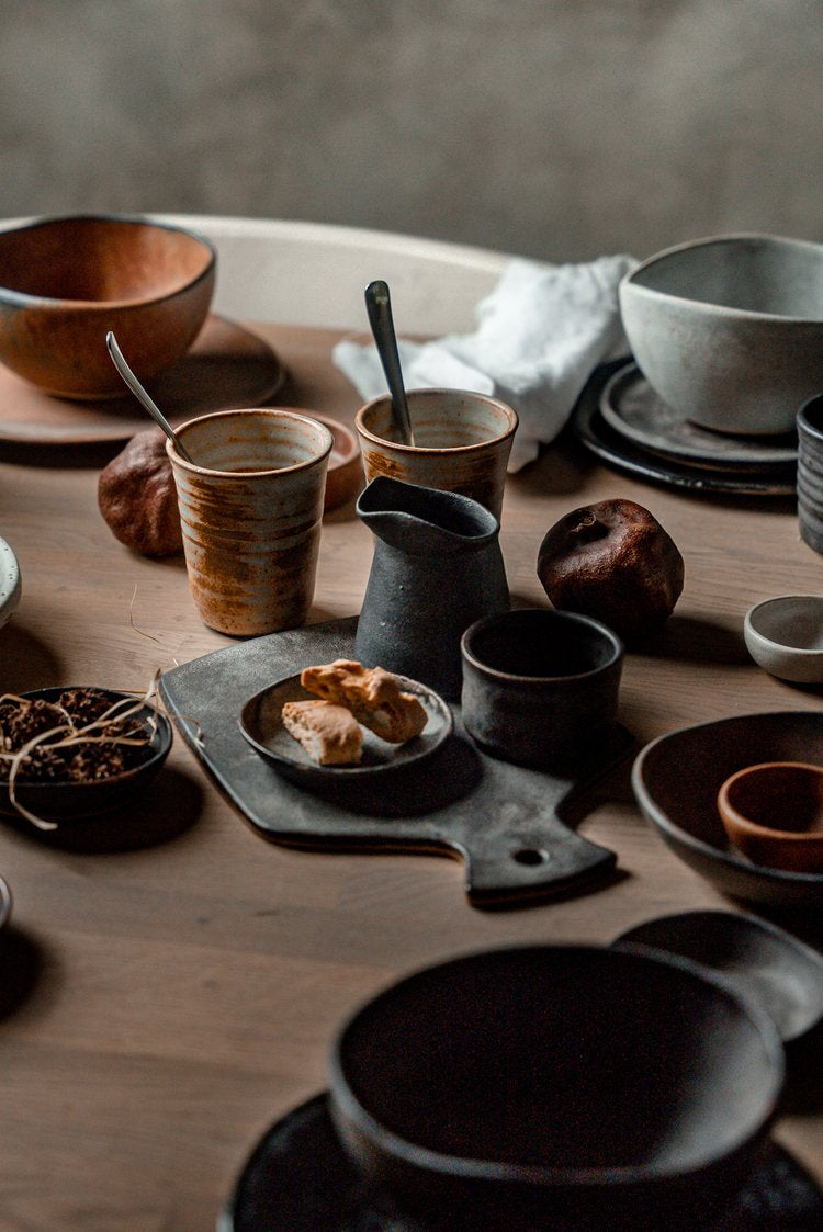 Stubby Corby creamer, Black