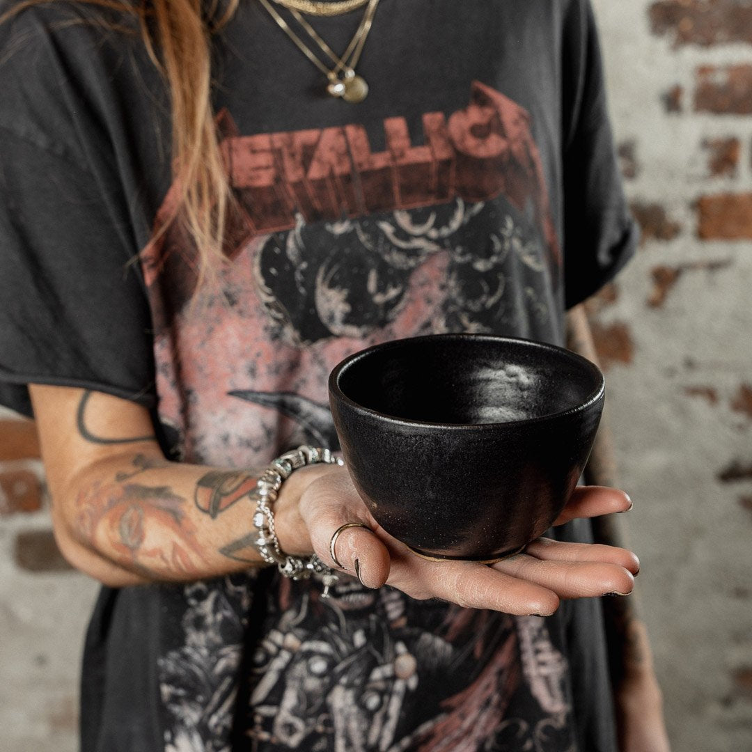 STUBBY TEA MUG, Black