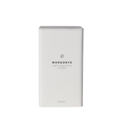 ERNST morgonte i hvit teboks med svart te kvitten og hylleblomst