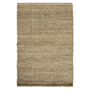Naturfarget håndvevd juteteppe 60×90 cm