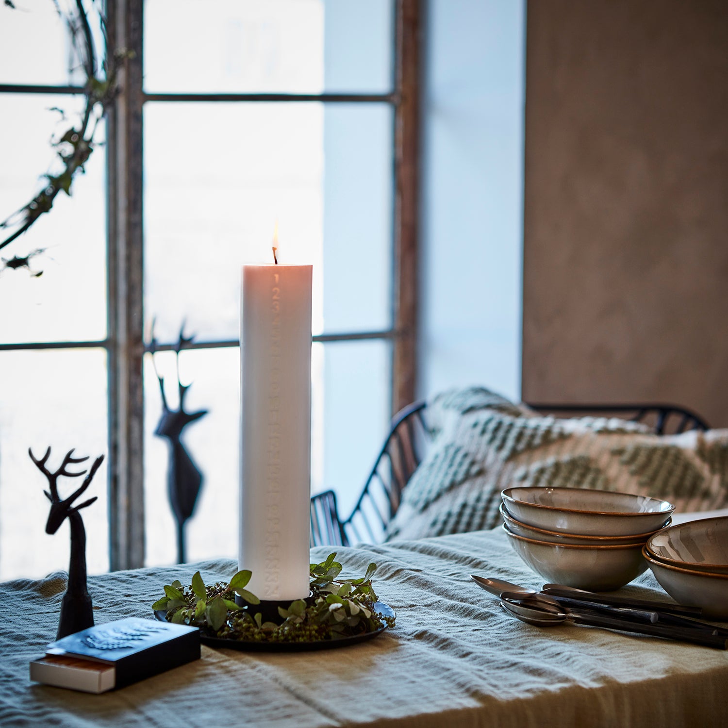 THOR lysstake til blokklys – Svart