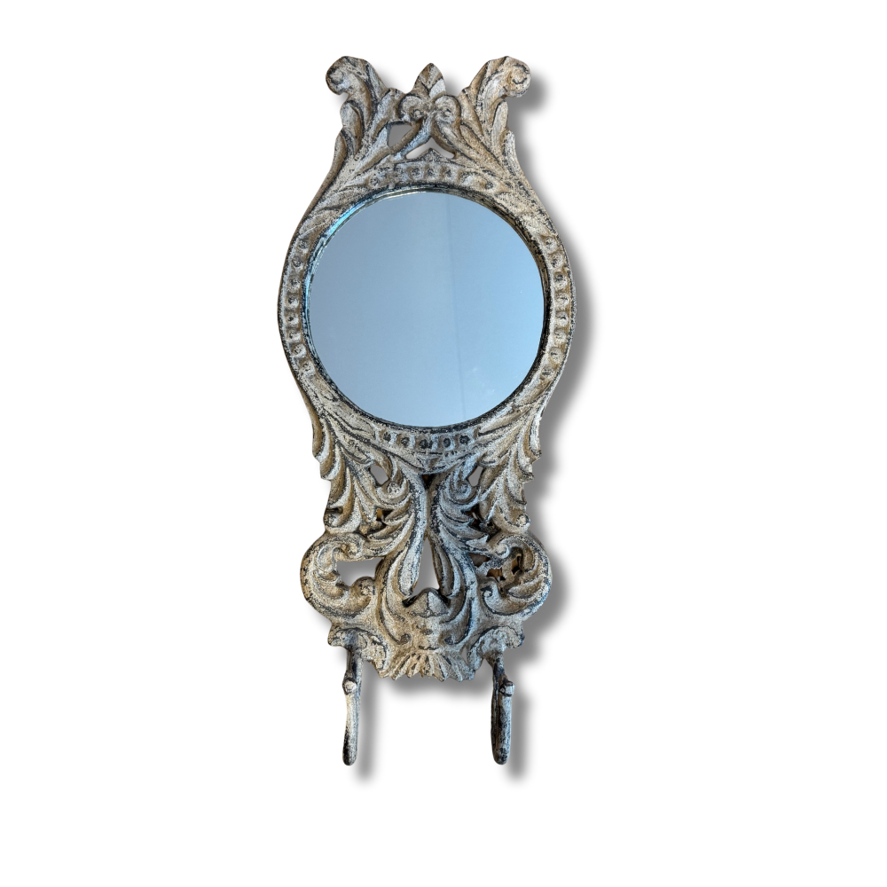 fransk landstil speil dekor interiør