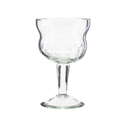 House Doctor Rødvinsglass Vintage – fire elegante vinglass i klart glass med mønster og tidløs design.
