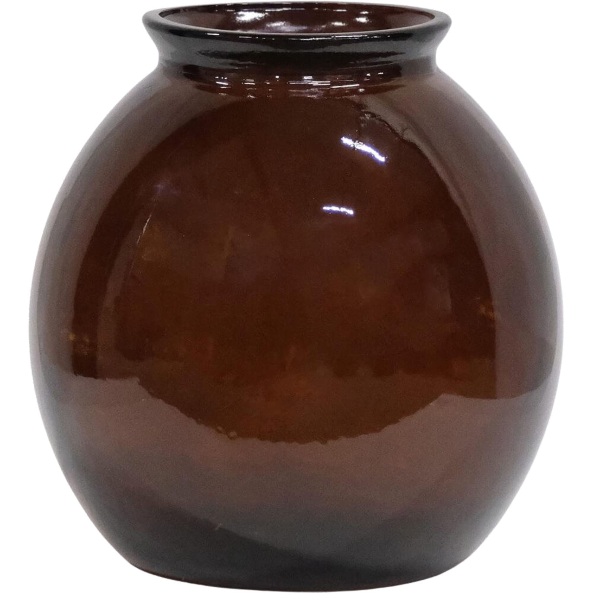 Winslet glasvase, Brun