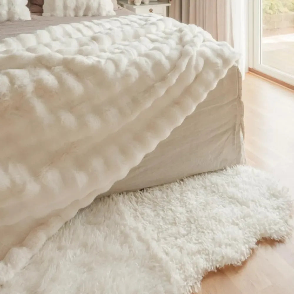 myk kunstskinn fuskepels til sofa og seng